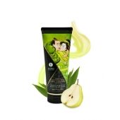 Массажный крем для тела с ароматом груши и зелёного чая Pear   Exotic Green Tea - 200 мл. - Shunga - купить с доставкой в Набережных Челнах