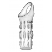 Прозрачная насадка на пенис Stretchy Studded Penis Sleeve Ring - Blush Novelties - в Набережных Челнах купить с доставкой