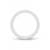 Белое люминесцентное эрекционное кольцо Silicone Glo Cock Ring - Blush Novelties - в Набережных Челнах купить с доставкой