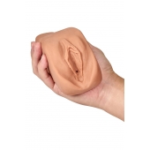 Маструбатор-вагина с вибрацией Soft   Wet Renata Realistic Tan Masturbator - Blush Novelties - в Набережных Челнах купить с доставкой