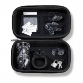 Мужской пояс верности Pubic Enemy No1 Silver Edition - MyStim - купить с доставкой в Набережных Челнах