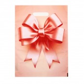 Пакет с принтом в виде банта с вырубной ручкой (30х40 см) - Сима-Ленд - купить с доставкой в Набережных Челнах