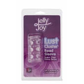 Прозрачная насадка на пенис с шипами и бугорками JELLY JOY LUST CLUSTER CLEAR - Dream Toys - в Набережных Челнах купить с доставкой