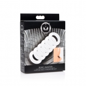 Комплект из 6 прозрачных эрекционных колец Ring Master Custom Ball Stretcher Kit - XR Brands - в Набережных Челнах купить с доставкой