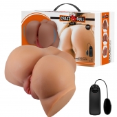 Карамельный мастурбатор-полуторс Emilia с вибрацией - Baile - в Набережных Челнах купить с доставкой