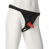 Трусики со штырьком для фиксации насадок Ultra Harness with Plug - Doc Johnson - купить с доставкой в Набережных Челнах