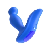 Синий вибромассажер простаты 3,5’’ Remote Control P-spot Massager - 12,5 см. - Erokay - в Набережных Челнах купить с доставкой