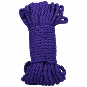 Фиолетовая верёвка для связывания и фиксации Bind Tie - 15,24 м. - Doc Johnson - купить с доставкой в Набережных Челнах