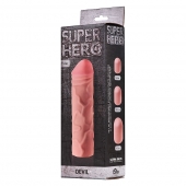 Фаллоудлинитель SUPER HERO Dewil - 17,5 см. - Lola Games - в Набережных Челнах купить с доставкой
