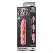 Фаллоудлинитель SUPER HERO Sex Machine - 15,5 см. - Lola Games - в Набережных Челнах купить с доставкой