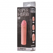 Фаллоудлинитель SUPER HERO Tempter - 16 см. - Lola Games - в Набережных Челнах купить с доставкой