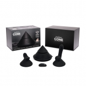 Конусный вибромассажер Cowgirl Cone с 2 насадками - CowGirl - купить с доставкой в Набережных Челнах