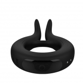 Черное эрекционное кольцо Marry Me Rechargeable Vibrating Cockring - Adrien Lastic - в Набережных Челнах купить с доставкой