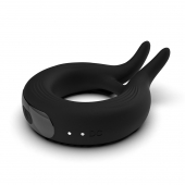 Черное эрекционное кольцо Marry Me Rechargeable Vibrating Cockring - Adrien Lastic - в Набережных Челнах купить с доставкой