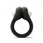 Черное эрекционное кольцо Zippy Vibrating Ring With Bullet - Adrien Lastic - в Набережных Челнах купить с доставкой
