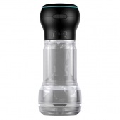 Набор PowerBlow   Feel Pocket Stroker Crystal: мастурбатор и интерактивная насадка - Kiiroo - в Набережных Челнах купить с доставкой