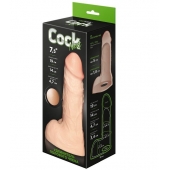 Телесный фаллоудлинитель с мошонкой Cock Next - 19 см. - LOVETOY (А-Полимер) - в Набережных Челнах купить с доставкой