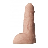 Телесный фаллоудлинитель с мошонкой Cock Next - 19 см. - LOVETOY (А-Полимер) - в Набережных Челнах купить с доставкой