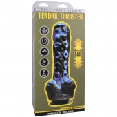 Черно-синяя мини-машина на присоске Tendril Thruster - 21,6 см. - Doc Johnson - купить с доставкой в Набережных Челнах