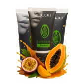 Набор из 3 съедобных лубрикантов JUJU со вкусом тропических фруктов - JuJu - купить с доставкой в Набережных Челнах