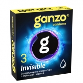 Супертонкие презервативы Ganzo Invisible - 3 шт. - Ganzo - купить с доставкой в Набережных Челнах