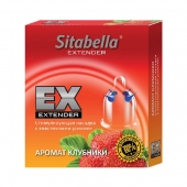 Стимулирующая насадка Sitabella Extender  Клубника - Sitabella - купить с доставкой в Набережных Челнах