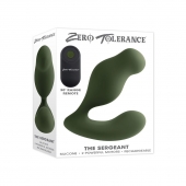 Вибромассажер простаты The Sergeant цвета хаки - Zero Tolerance - в Набережных Челнах купить с доставкой