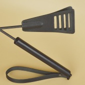 Черный кожаный стек «Сириус» - 60 см. - Sitabella - купить с доставкой в Набережных Челнах