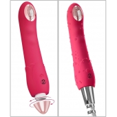 Малиновая насадка на душ с вибрацией Showers to orgasm - 20,1 см. - Orion - купить с доставкой в Набережных Челнах