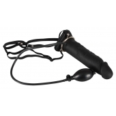 Полый страпон с эффектом увеличения Inflatable Strap-On - 18,5 см. - Orion - купить с доставкой в Набережных Челнах