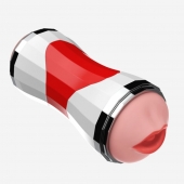 Двусторонний мастурбатор в колбе Power Grip Cup - вагина и ротик - Boys of Toys - в Набережных Челнах купить с доставкой