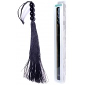 Черная силиконовая плеть - 37 см. - Boys of Toys - купить с доставкой в Набережных Челнах