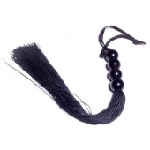 Черная силиконовая плеть - 37 см. - Boys of Toys - купить с доставкой в Набережных Челнах