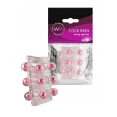 Прозрачная сквозная насадка на пенис с цветными шариками - Erowoman-Eroman - в Набережных Челнах купить с доставкой