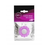 Лиловое эрекционное кольцо с 2 рядами стимулирующих шариков - Erowoman-Eroman - в Набережных Челнах купить с доставкой