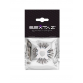 Эластичное эрекционное кольцо с черными «ресничками» - Sextaz - в Набережных Челнах купить с доставкой