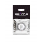 Эластичное эрекционное кольцо с длинными черными «ресничками» - Sextaz - в Набережных Челнах купить с доставкой