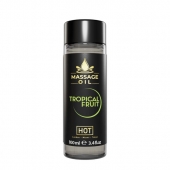 Массажное масло c ароматом тропических фруктов Massage Oil - 100 мл. - HOT - купить с доставкой в Набережных Челнах