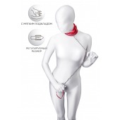 Красный ошейник с подкладкой из меха - ToyFa - купить с доставкой в Набережных Челнах