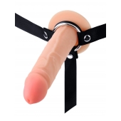 Мужской полый страпон на регулируемых ремнях - 18,5 см. - Sex Expert - купить с доставкой в Набережных Челнах