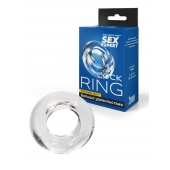 Прозрачное эрекционное кольцо-бублик - Sex Expert - в Набережных Челнах купить с доставкой