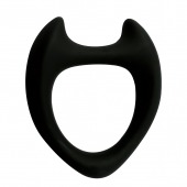 Черное эрекционное кольцо с рожками Wooomy Toro M - Adrien Lastic - в Набережных Челнах купить с доставкой