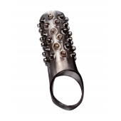 Дымчатая насадка на пенис с выпуклостями - 12 см. - Sex Expert - в Набережных Челнах купить с доставкой