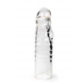 Прозрачная закрытая насадка на член - 15 см. - Sex Expert - в Набережных Челнах купить с доставкой