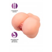 Реалистичный мастурбатор в форме попки с 2 любовными входами - No Name - в Набережных Челнах купить с доставкой