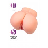 Реалистичный мастурбатор в форме попки с двумя любовными входами - No Name - в Набережных Челнах купить с доставкой