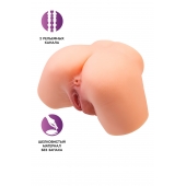 Телесный реалистичный мастурбатор-полуторс с 2 любовными входами - No Name - в Набережных Челнах купить с доставкой
