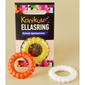 Цветное рельефное эрекционное кольцо Ellasring - Sitabella - в Набережных Челнах купить с доставкой