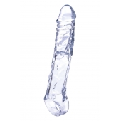 Прозрачная насадка-удлинитель Length Enhancer с подхватом - 22,3 см. - NMC - в Набережных Челнах купить с доставкой