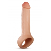 Телесная насадка-удлинитель Thrive 8.75 Inch Realistic Penis Extender Sleeve - 22,2 см. - Blush Novelties - в Набережных Челнах купить с доставкой